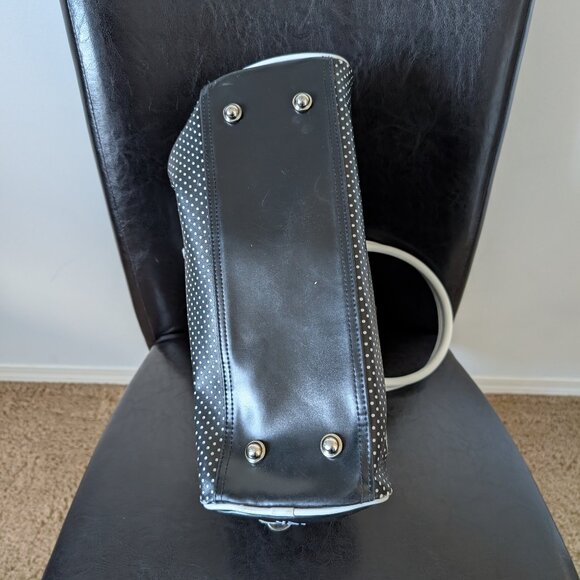 Lululemon - Black & White Polka Dot Top Handle Bag - Picture 7 of 7